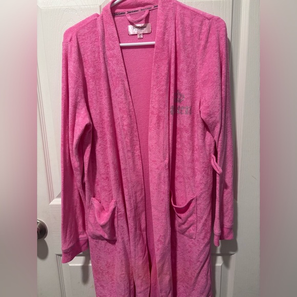 Juicy Couture Pink Robe – Size S/M – Preloved 💕 - Picture 5 of 7